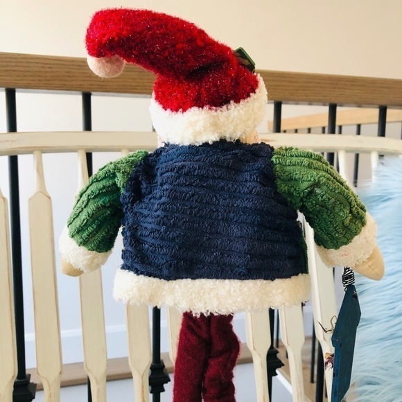 RUSTIC Christmas Santa, Christmas Decor, Very Good Condition - Picture 6 of 11